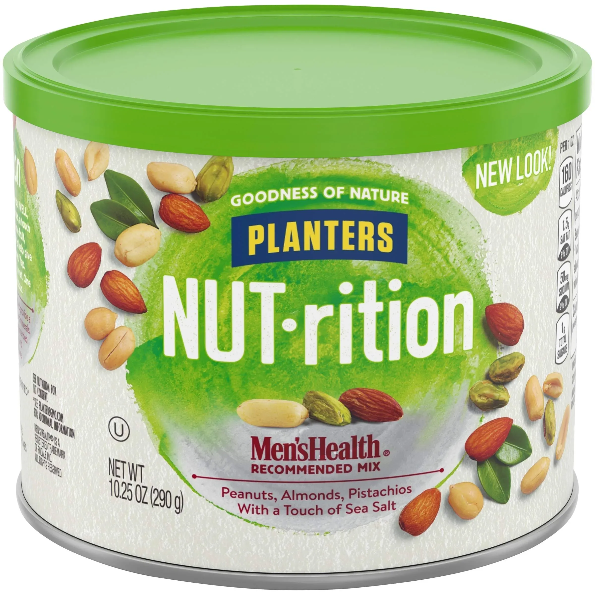 Planters NUT-rition Men's Health Recommended Mix, 10.25 oz Canister