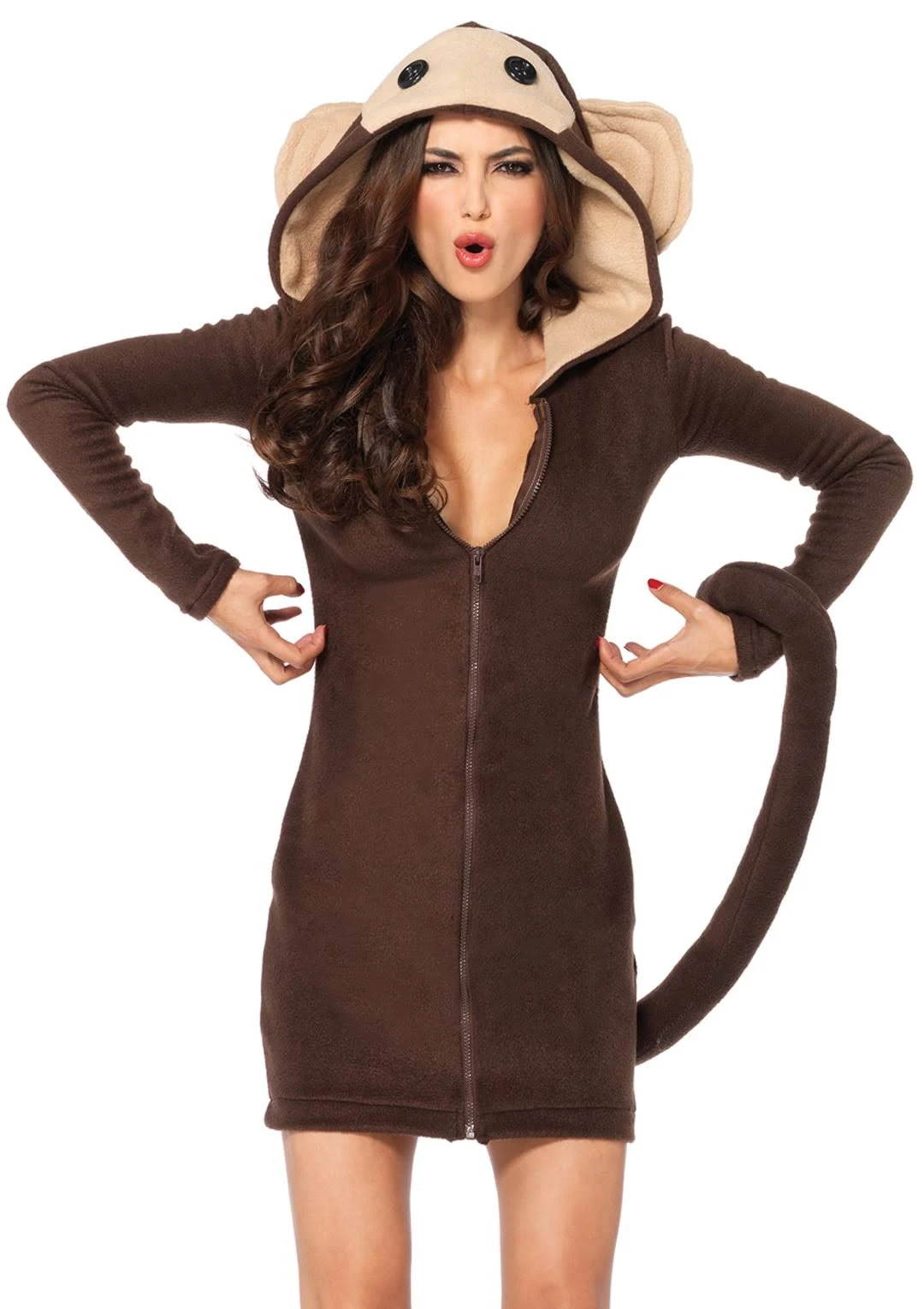 Leg Avenue Cute and sexy Women&#x27;s Cozy Monkey Costume - L