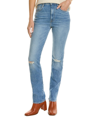 Easy Slim Distressed Straight Leg Jeans In Chamberlain