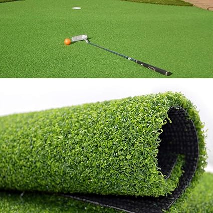 WarmShe Golf Putting Green/Mat-Golf Training Mat Backyard Golf Artificial Gra...