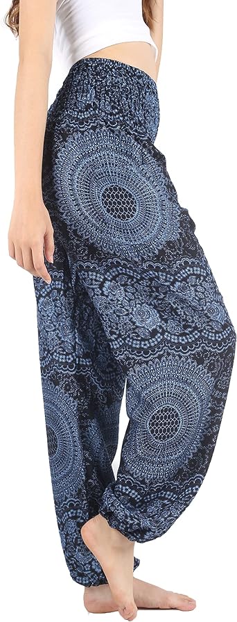 Boho Pants Harem Pants Yoga Trousers for Woman Bohemian Beach Pants