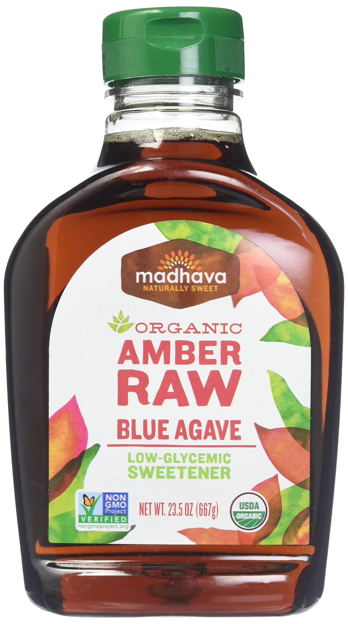 Organic Agave Nectar, Amber, 23.5 oz