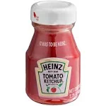 Heinz Mini Ketchup Roomservice, 2.25 Ounce - 60 per Case