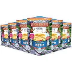 Keto Pancake & Waffle Mix by Birch Benders, Low-Carb, High Protein, Grain-free, Gluten-free, Low Glycemic, Keto-Friendly, Made with Almond, Coconut & Cassava Flour, Just Add Water, 6 Pack (10oz each)