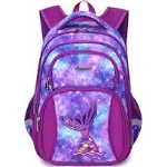 Kids Backpack for Girls Preschool Elementary Kindergarten School Bag 15.6″ Multifunctional Cute Large Capacity