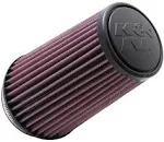 K &amp; N Filters Air Filter RU-3130 Washable; Red; Cotton Gauze; Round Tapered