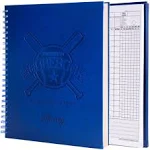 Murray Sporting Goods Premium Baseball Softball Scorebook - 60 Games