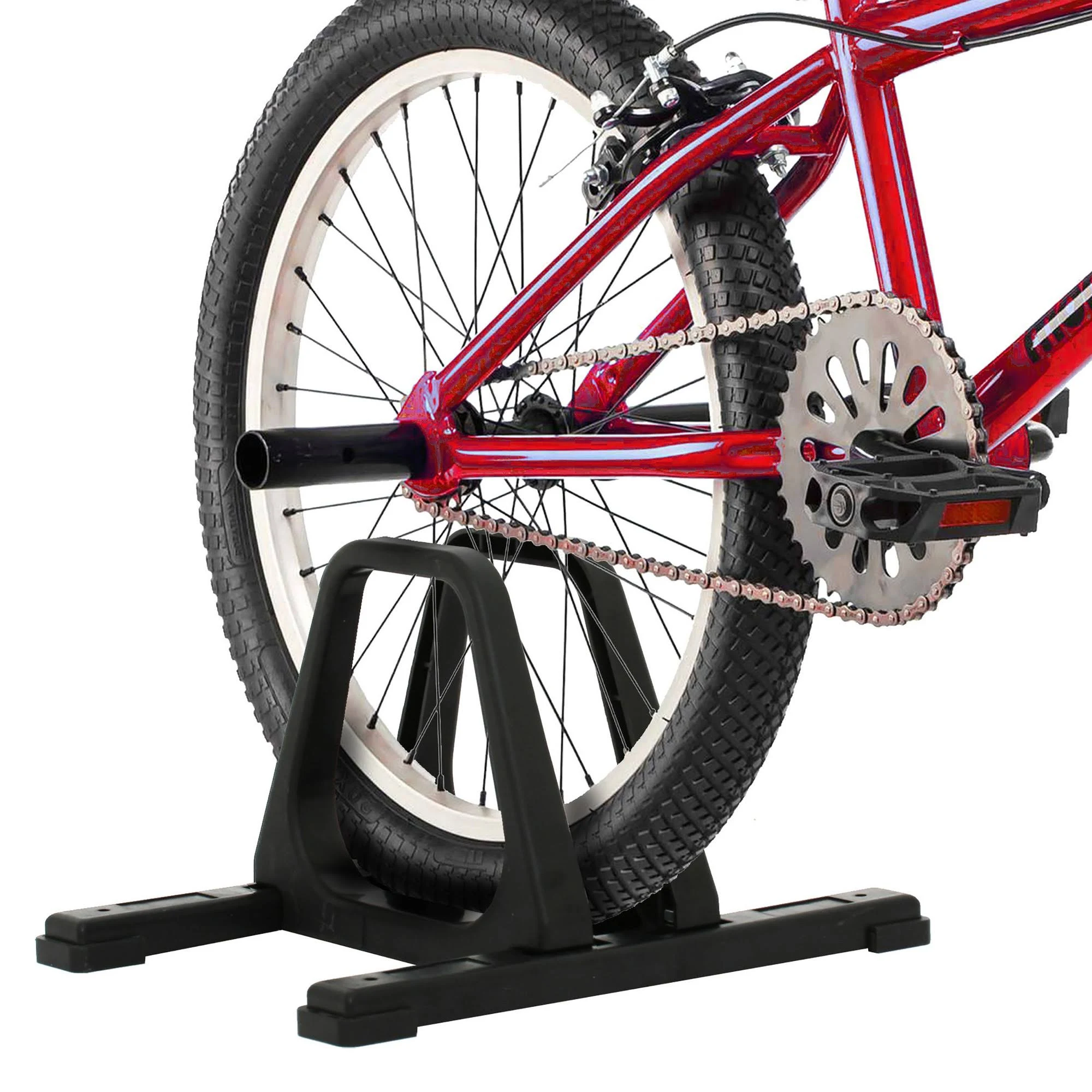 Rad Cycle Bike Stand Portable Floor Rack Bicycle Park for Smaller Bikes