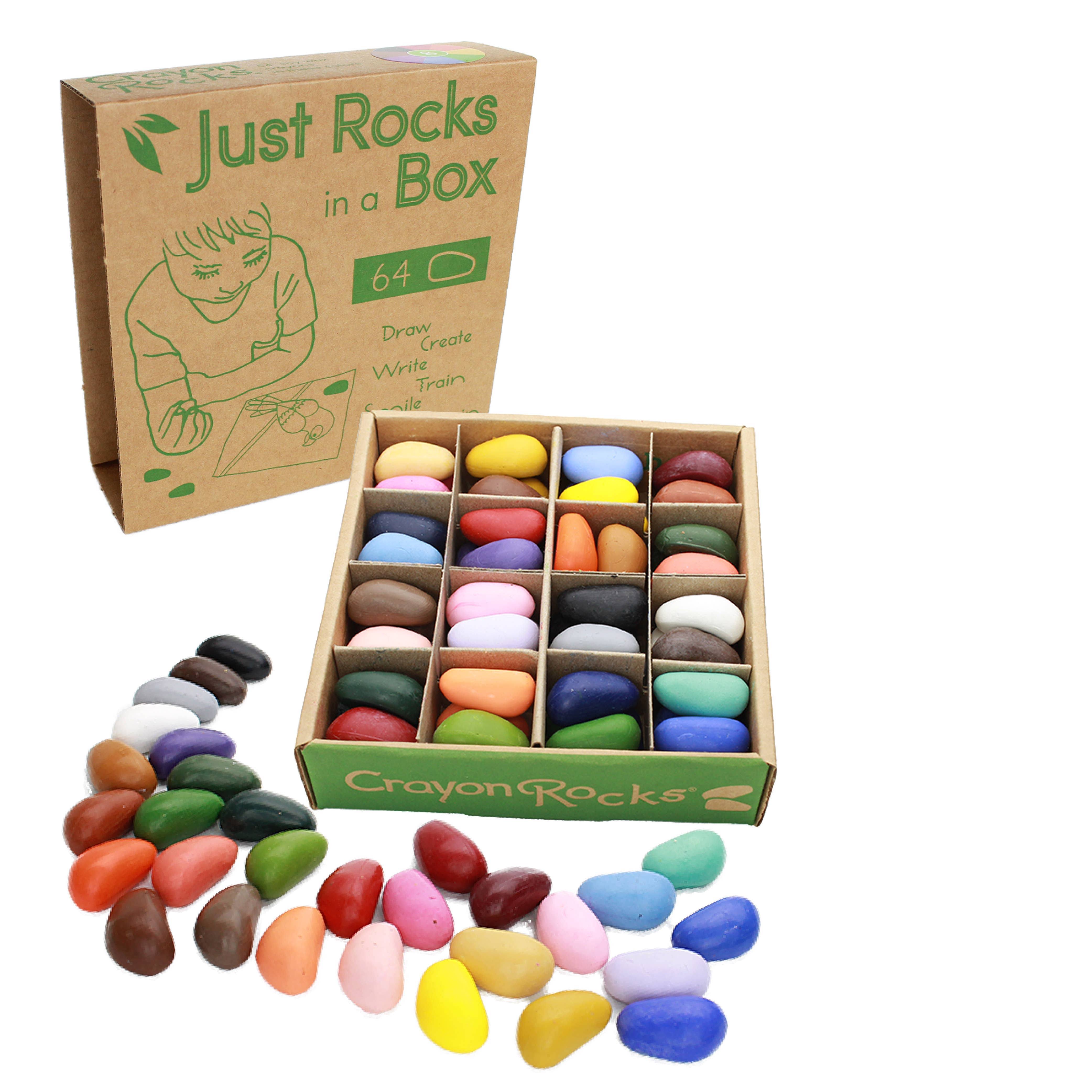 Crayon Rocks - Just Rocks in A Box - 16 Colors