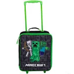 Bioworld Minecraft Rolling Luggage Pilot Case