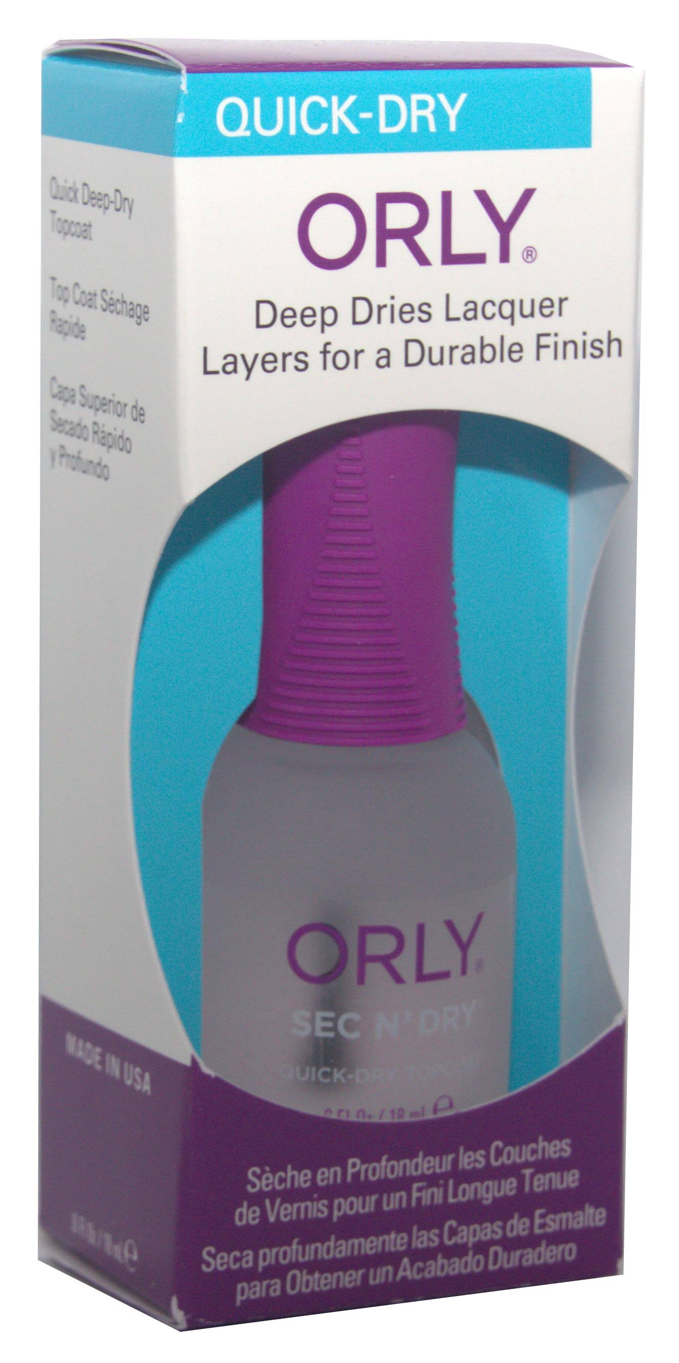 Orly Nail Dryer, Sec'n Dry, 0.6 Ounce