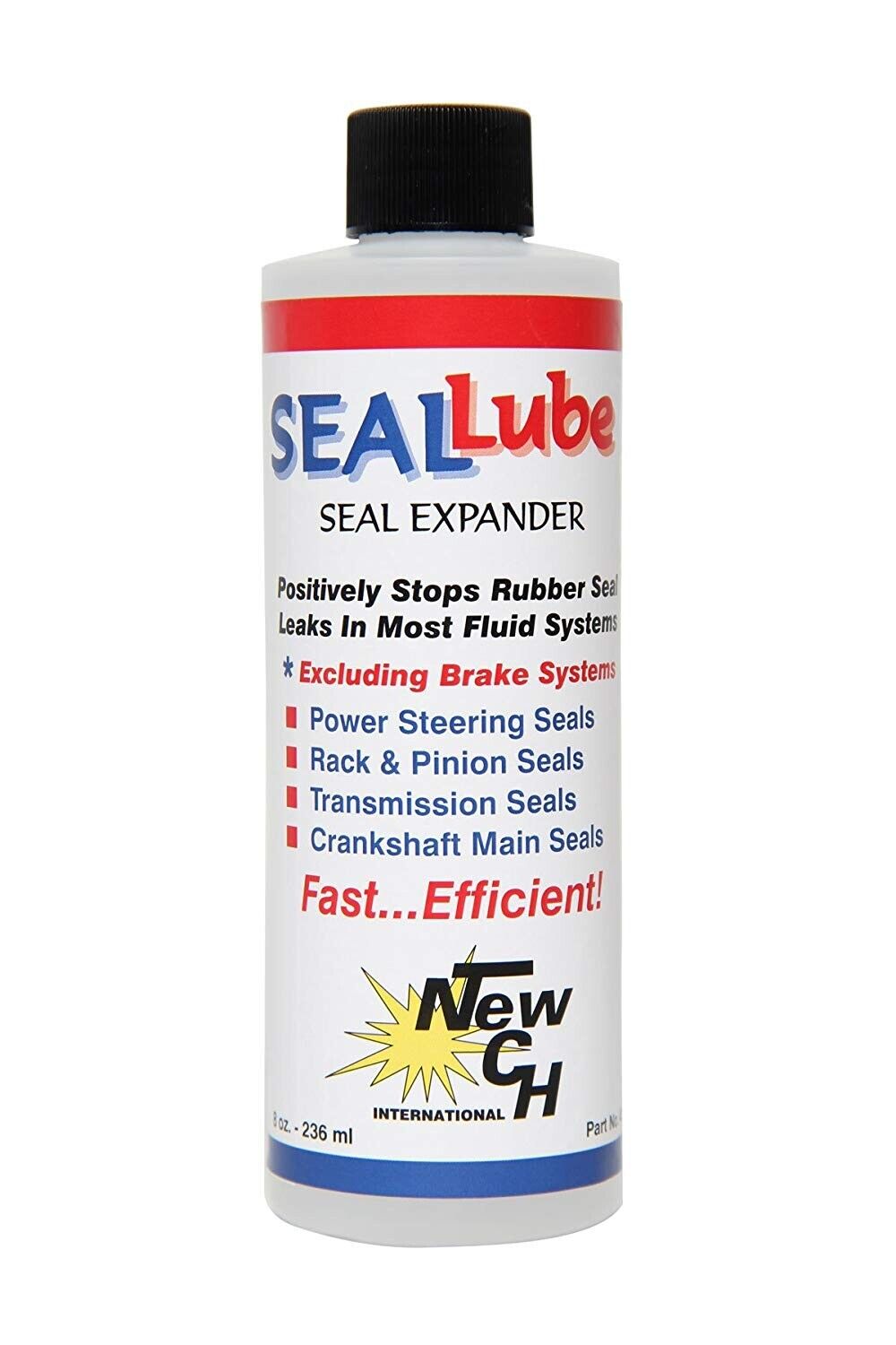 SealLube Stops Leaks Gasoline Engines, Diesel Engines, Automatic Transmissions, Manual Transmissions, Power Steering, Rack and Pinion