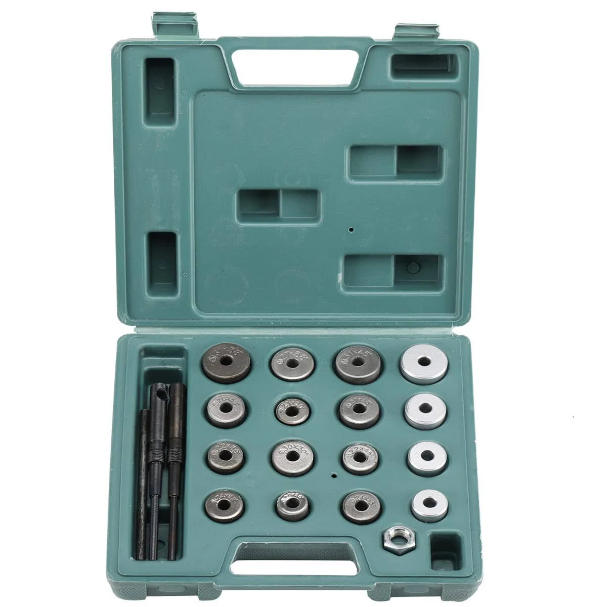 20pcs Valve Seat Reamer Mini Motorcycle Valve Repair Displacement Cutters Valve Tool Set,Carbide Valve Grinding Wheel Valve Seat Cutter Reamer Head Toolholder Kit