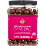 Wellsley Farms Milk Chocolate Covered Cashews 44 oz