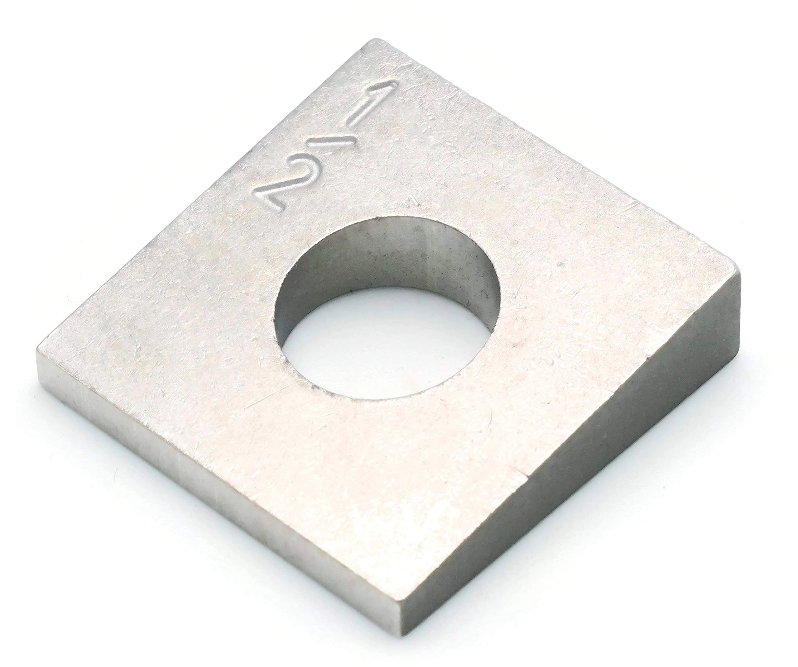 Beveled Square Washers in 304 Stainless Steels - 1/4" - 1" (5, 1/4")