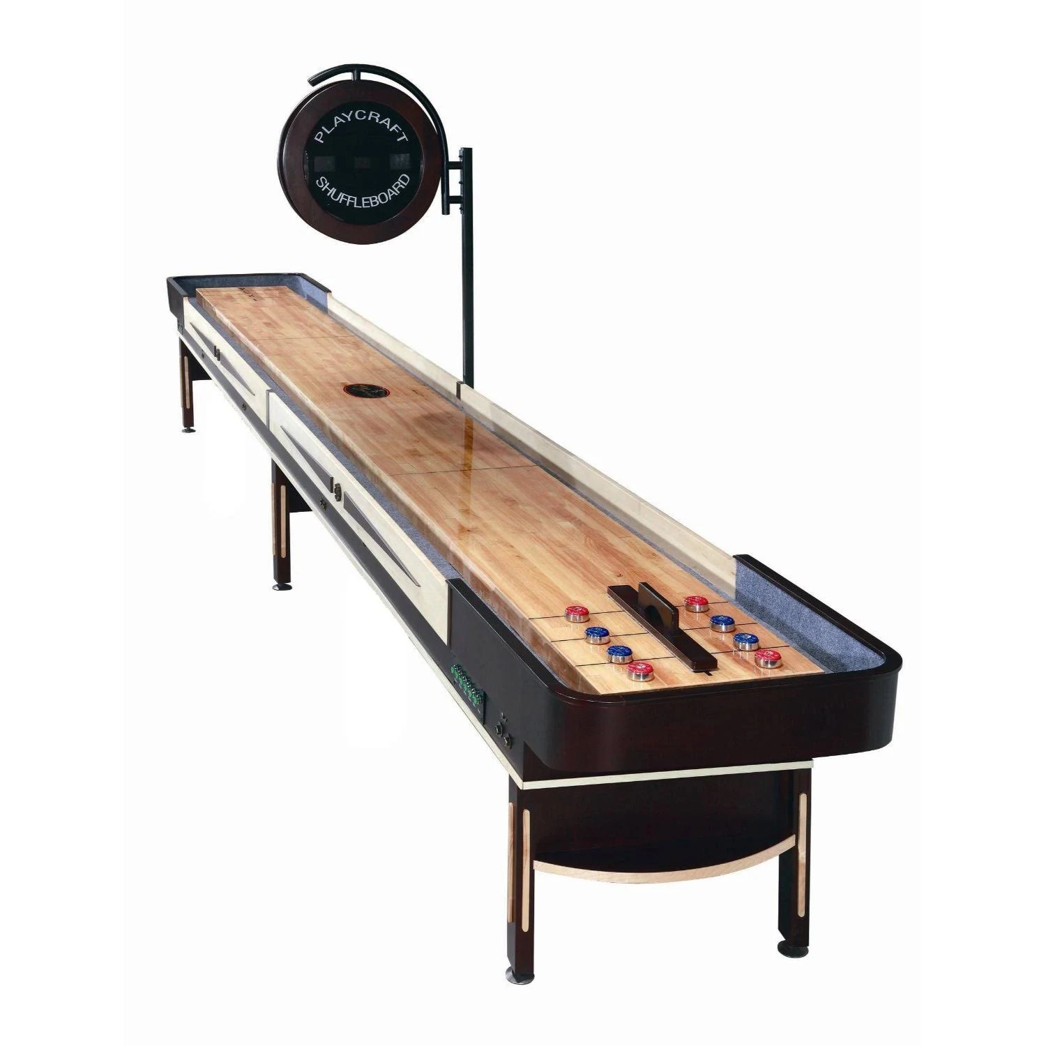 Playcraft Telluride Honey 12' Shuffleboard Table