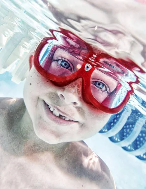 Seal Kid 2 Translucent Goggles, Blue Lens