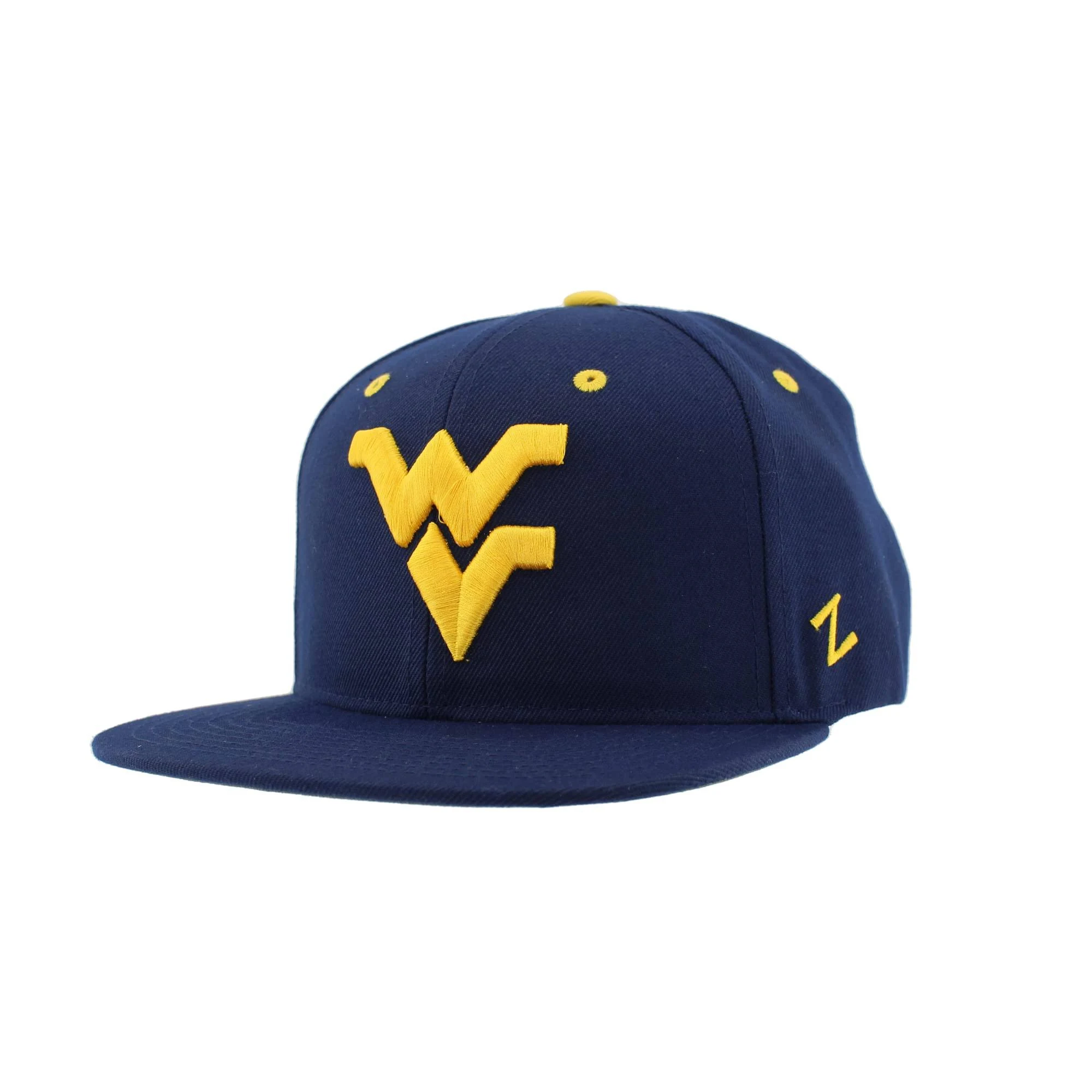 Zephyr Standard NCAA Officially Licensed Snapback Hat Flat Brim Z11, Team Color, One Size