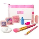 Pretend Play Kids Makeup Kit I Toddler Girl Toys Make Up Set with Cosmetic Bag I Toddler Makeup Kit for Toddler Vanity I Pretend Makeup Kit for Girls Gifts I Play Makeup Kit for 2 Year Old & Up