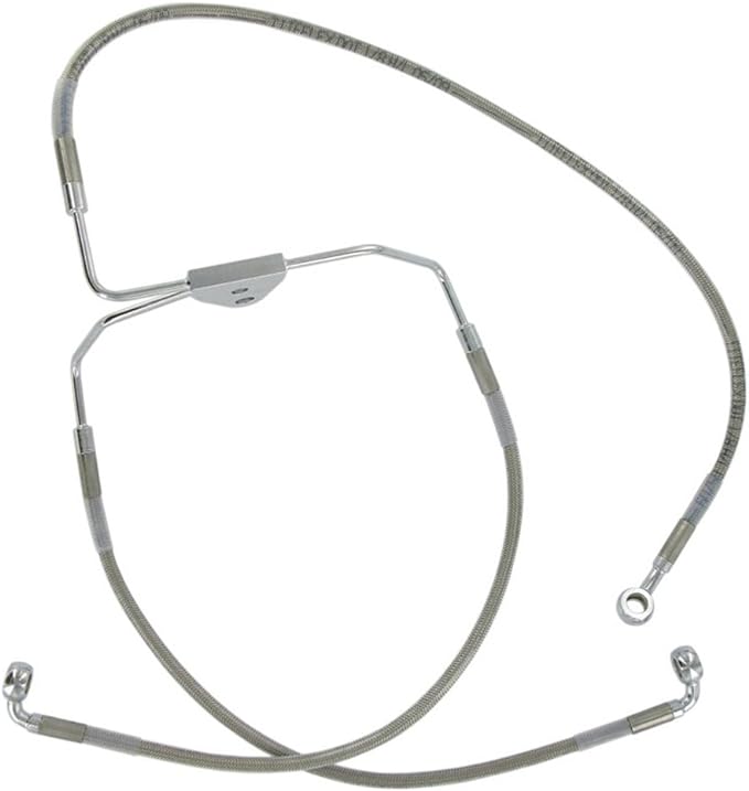 Front +8&#034; Stainless Brake Line Kit 1994-2007 Harley-Davidso<wbr/>n Road Glide King