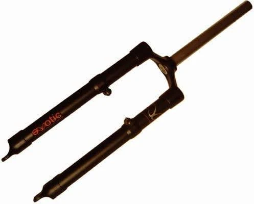 Exotic Light Weight Rigid Alu MTB Fork, Disc & V Brakes, 44.5cm for 26in Wheel