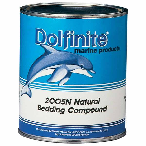 Pettit 742005108 Dolfinite Natural Bedding - Qt: Marine Sealant Waterproof