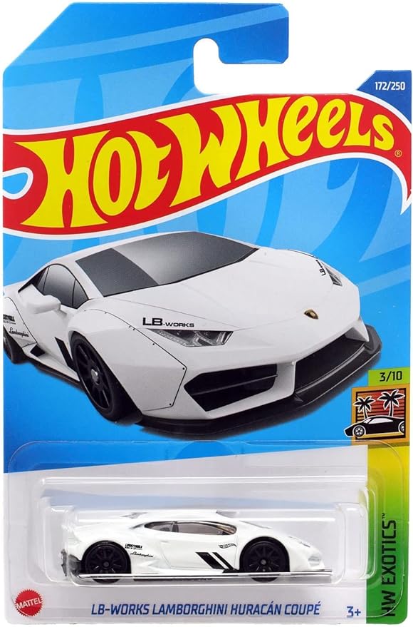 Hot Wheels LB-Work Lamborghini Huracan Coupe, Exotics 3/10