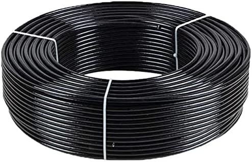 50 FT Pneumatic Air line, 1/4 Od Nylon Tubing,Air Line 1/4 inch OD,1/4 Air Line,15 Meters Air Brake Tubing Nylon Air Hose for Air Brake System Or Fluid Transfer