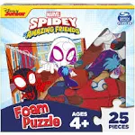 Marvel 25-Piece Jigsaw Foam Spidey Puzzle for Kids Ages 4 and Up