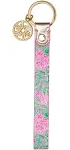 LILLY PULITZER Leatherette Strap Keychain ~ Coming in Hot ~ NWT