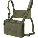 Tactical Recon Bag Combat Chest Pack Molle Front Vest Bags EDC Carry Pouch Bags