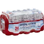 Crystal Geyser Alpine Spring Water, 16.9 Oz Bottle, 24/Case