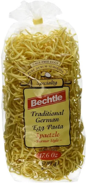 Bechtle Traditional German Egg Pasta Spaetzle Farmer Style 17.6 oz (Pack of 2)