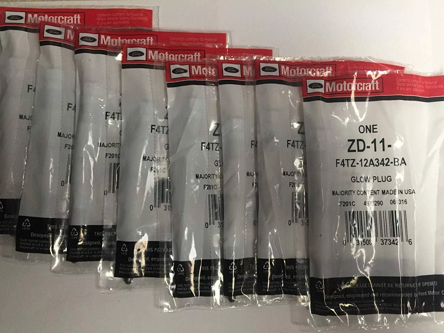 Motorcraft ZD-11 Glow Plugs