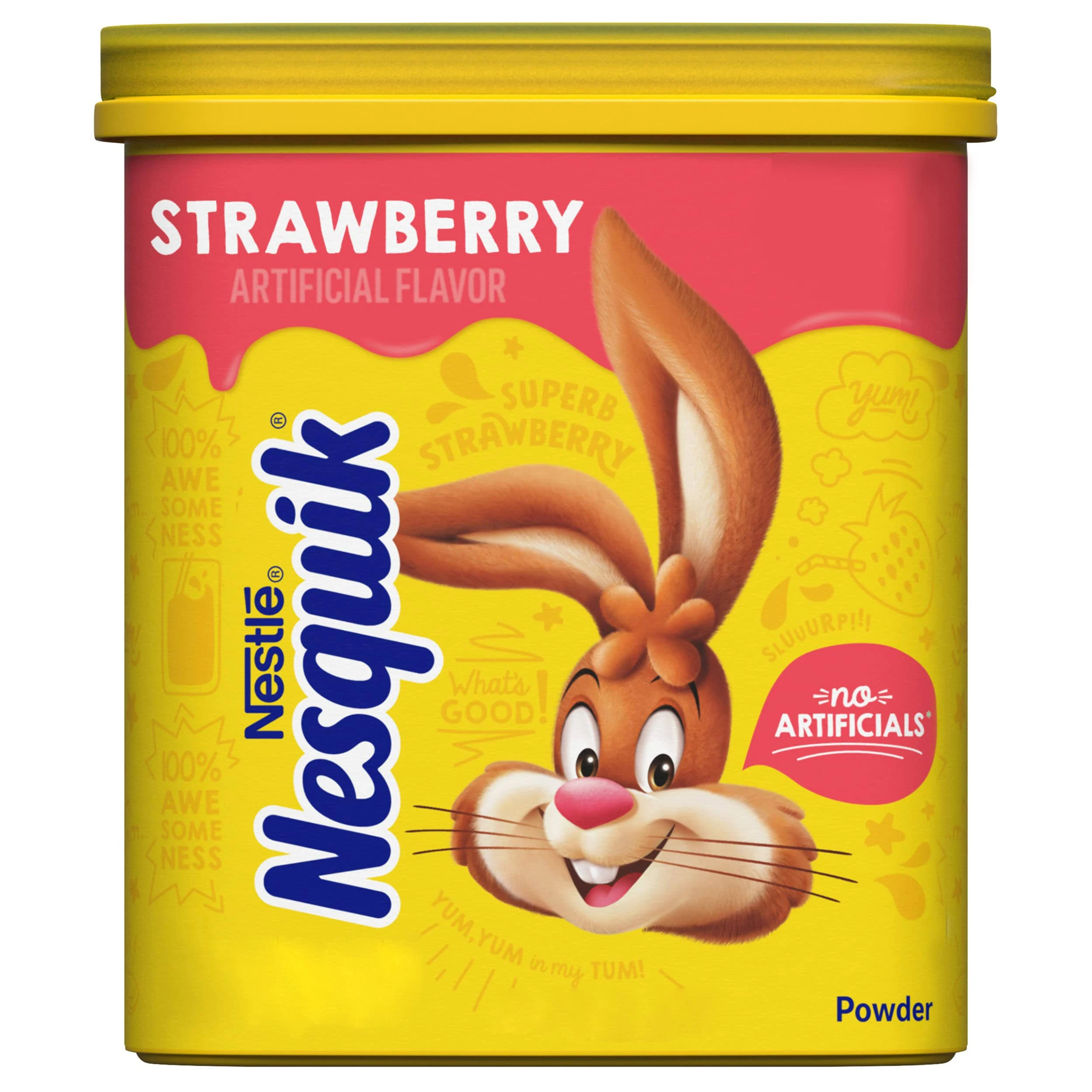 Nesquik Strawberry Powder, 18.7 Ounce -- 6 per case