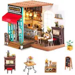 Rolife Dollhouse Wooden Mini House Crafts-DIY Model Kits with Furniture and Accessories- Handmade Construction Kit-Christmas