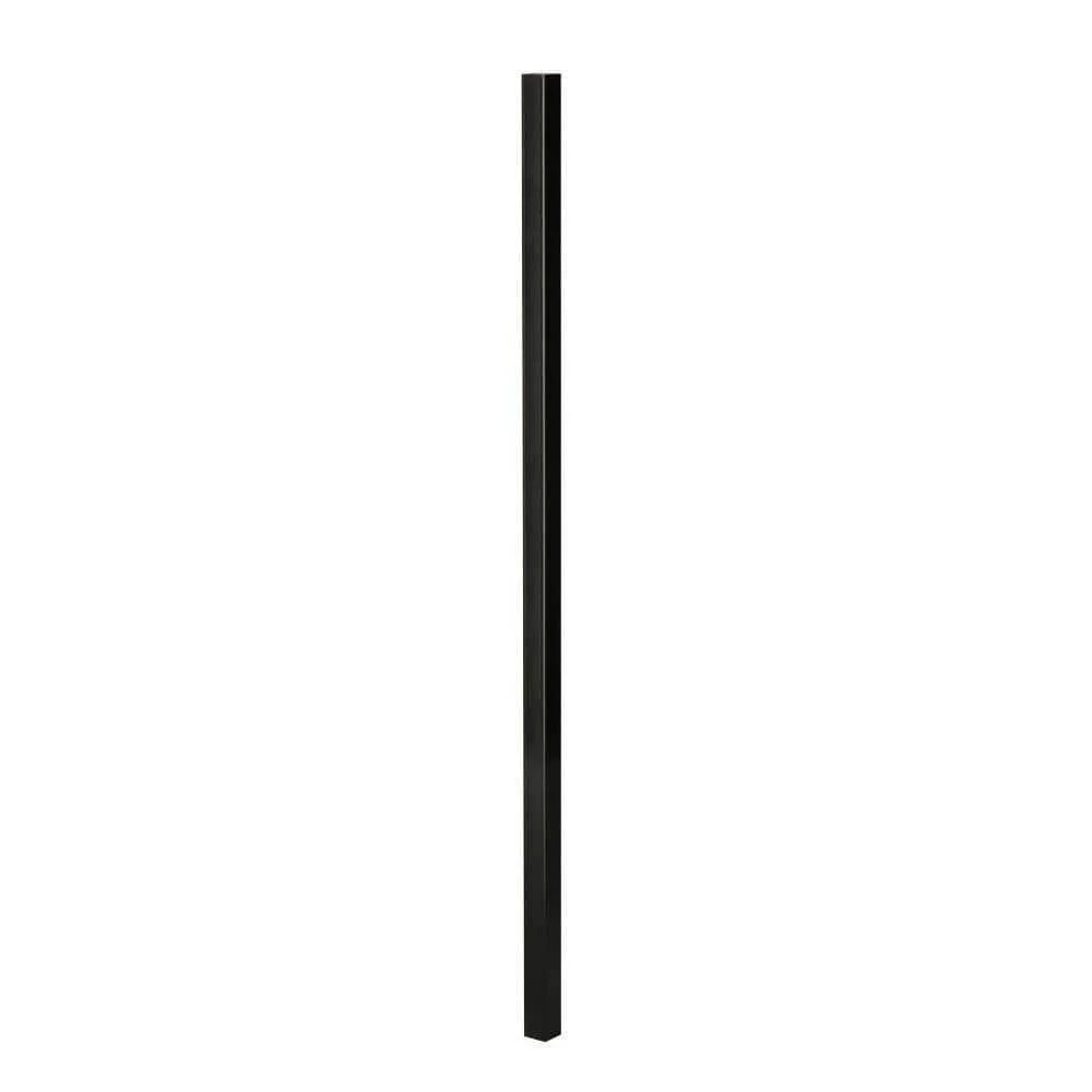 26 In. X 0.75 In. Aluminum Black Square Baluster (15-pack) | Balusters Bronze