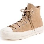 Converse Chuck Taylor All Star Lift Cozy Utility Women's Suede Platform Sneakers ...