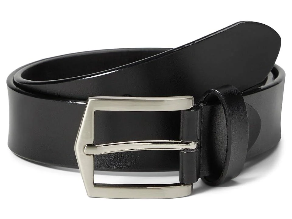 Florsheim 30 mm Leather Boy's Belt Men's Belts Black : 22