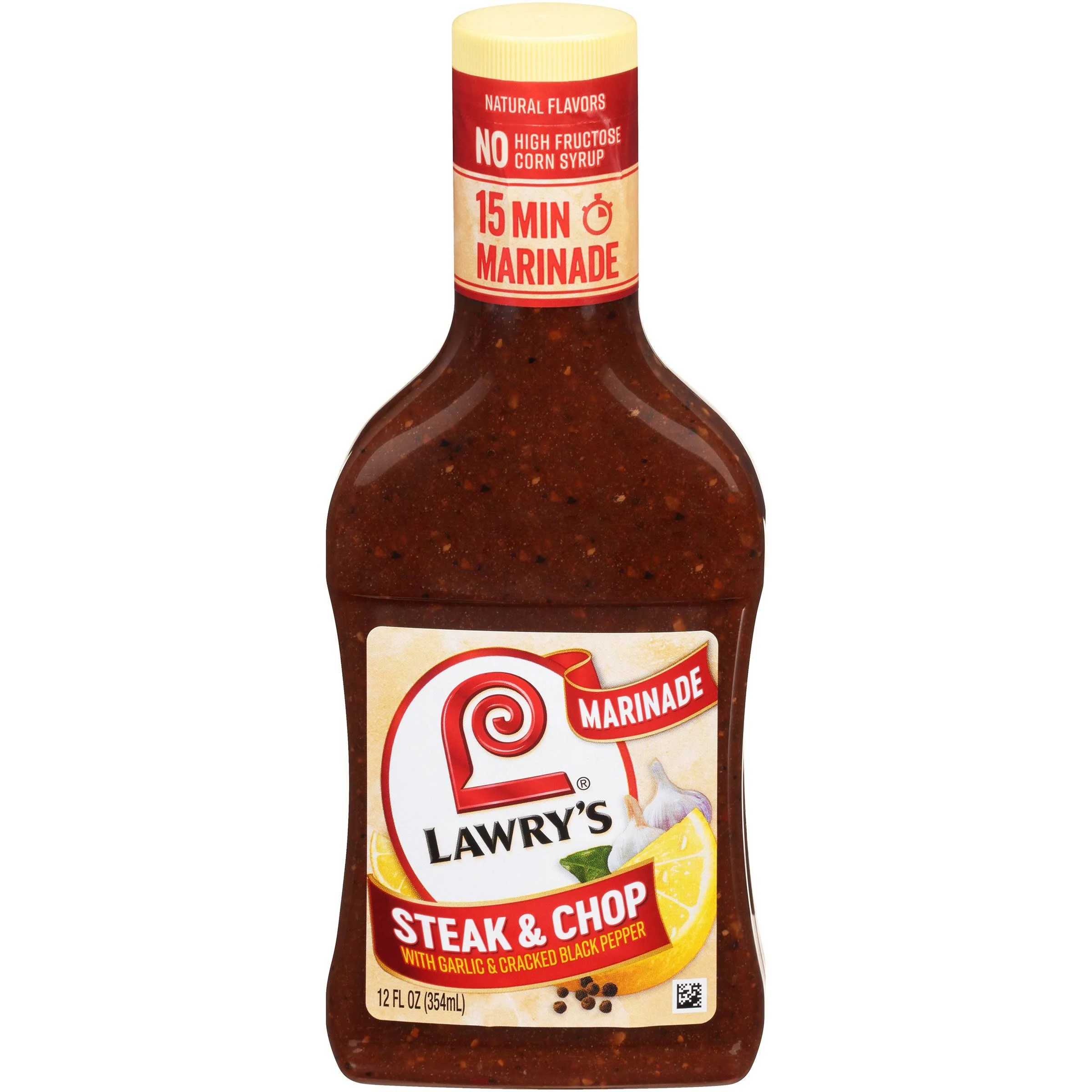 Lawry's Marinade Steak & Chop, 12 fl oz Cooking Sauces & Marinades