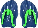 Contour Swim Paddles Hand, Swim Training Hand Paddles with Adjustable Straps, Swimming Hand Paddles for Women and Men