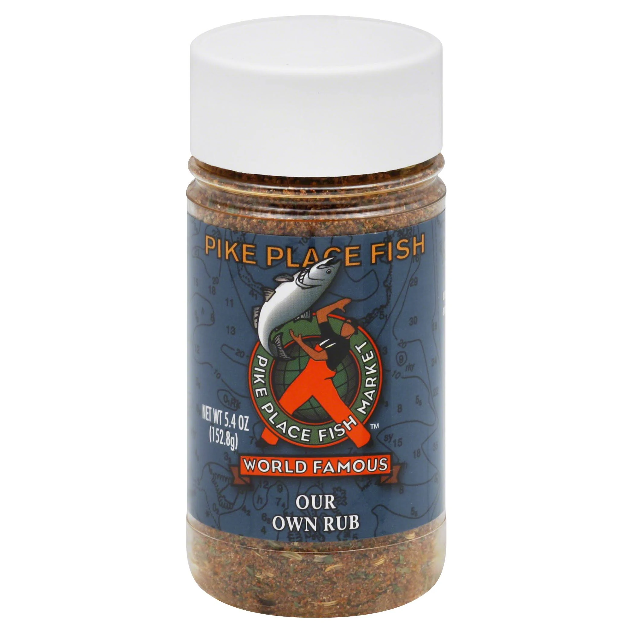 Pike Place Fish Market World Famous Our Own Fish Rub, 5.4 Ounce