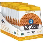 Rip Van Wafels Honey & Oats Stroopwafels - Healthy Snacks - Non GMO Snack - Keto Friendly - Office Snacks - Low Sugar (3g) - Low Calorie Snack - 48 Count (Pack of 1)