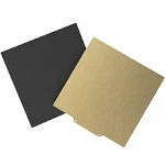 Double Sided Textured PEI Sheet 235mmx235mm for Neptune 3 Pro/Neptune 4/Kobra/Creality Ender 3/Ender 3 Pro/Ender 3 V2/Ender 3 S1/Ender 3 S1 Pro/Ender 3 Neo/Ender 3 V2 Neo 3D Printer