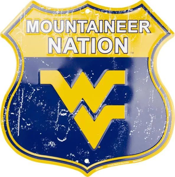 Mountaineer Nation - West Virginia Route Sign