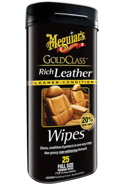 Meguiar&#039;s G10900 Gold Class Rich Leather Cleaner &amp; Conditioner