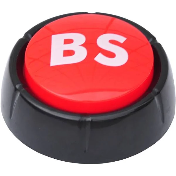 BS Button - This Button Says &#034;BS&#034; in 10 Different Voices By Allures &amp; Illusio...