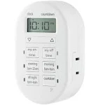 My Touch Smart  26892 Indoor Simple Plug-In Digital Timer - White