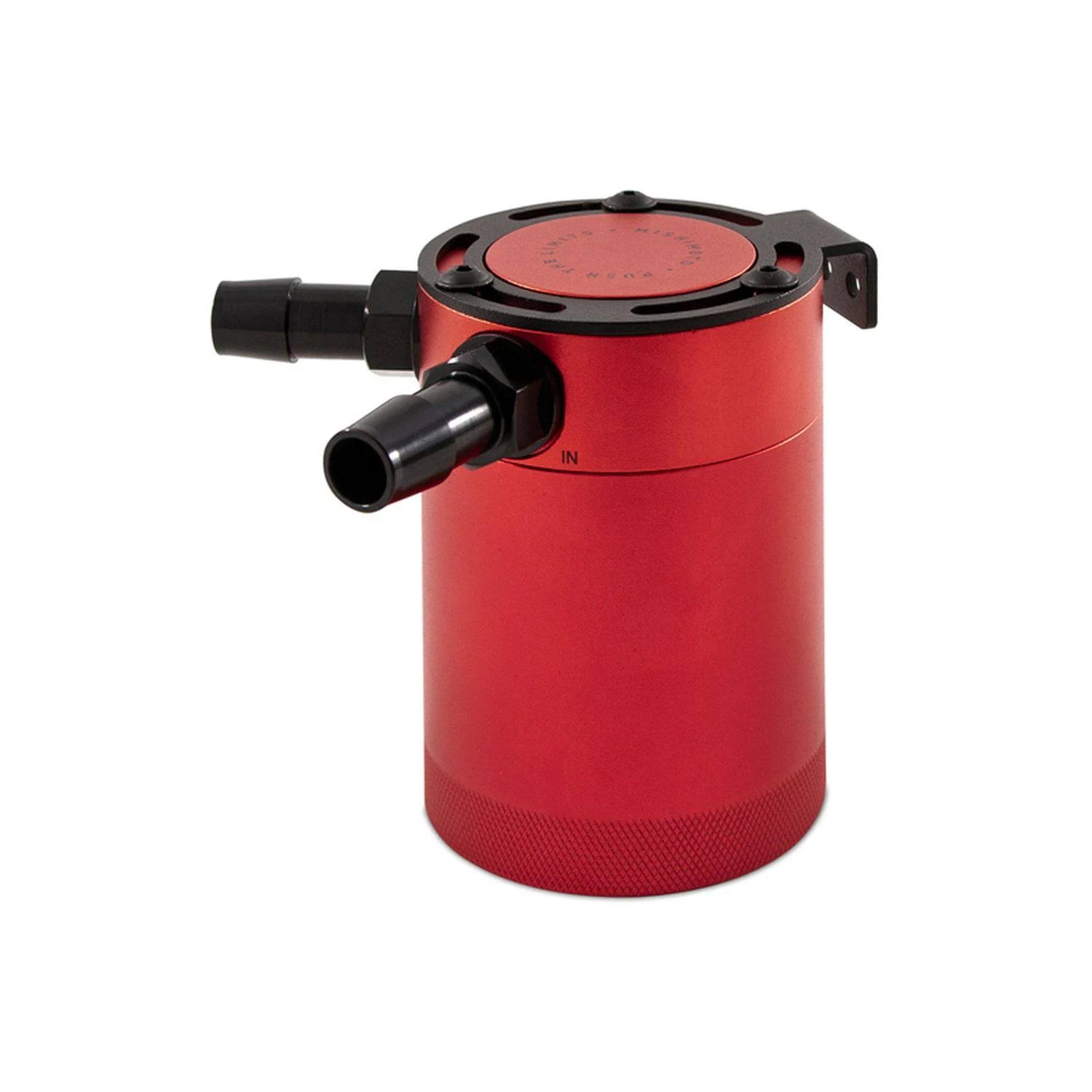 Mishimoto MMBCC-CBTWO-RD Compact Baffled Oil Catch Can