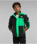 Kids' Big Boys Forrest Fleece Hybrid Jacket In Black/neon Green